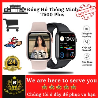Đồng hồ thông minh t500+(t500+ màn hình full 1.75inch - thay hình nền cá nhân -