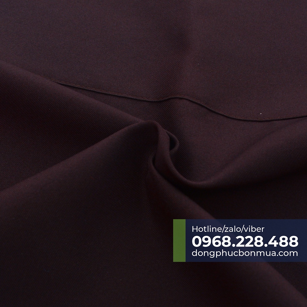 Tạp dề ngắn phục vụ thiết kế màu đen có túi đựng tiện lợi - Chất liệu kaki Hàn vải mềm, chống bám bẩn, thoáng mát