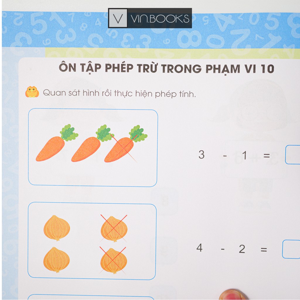 Sách - Bé Chinh Phục Toán Học Cho Bé 4-6 tuổi - Phiên Bản Mới Nhất - Tư Duy Toán Học