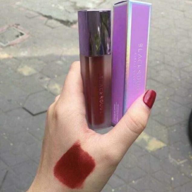 Son nắp tím handmade BLACK  A12 nâu đỏ | BigBuy360 - bigbuy360.vn