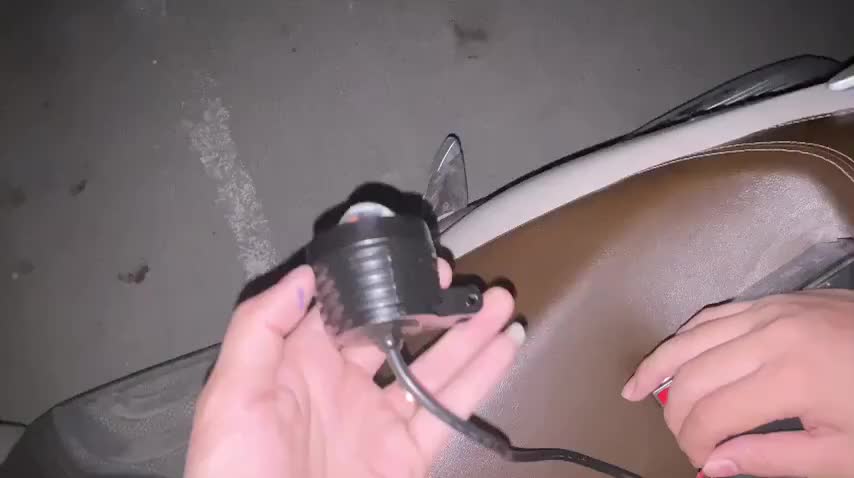 Đèn Trợ Sáng L4 Bi Cầu Ánh Sáng Cos Vàng Pha Trắng