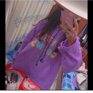 🍁Áo Hoddie Nỉ Dirty Coins Tím