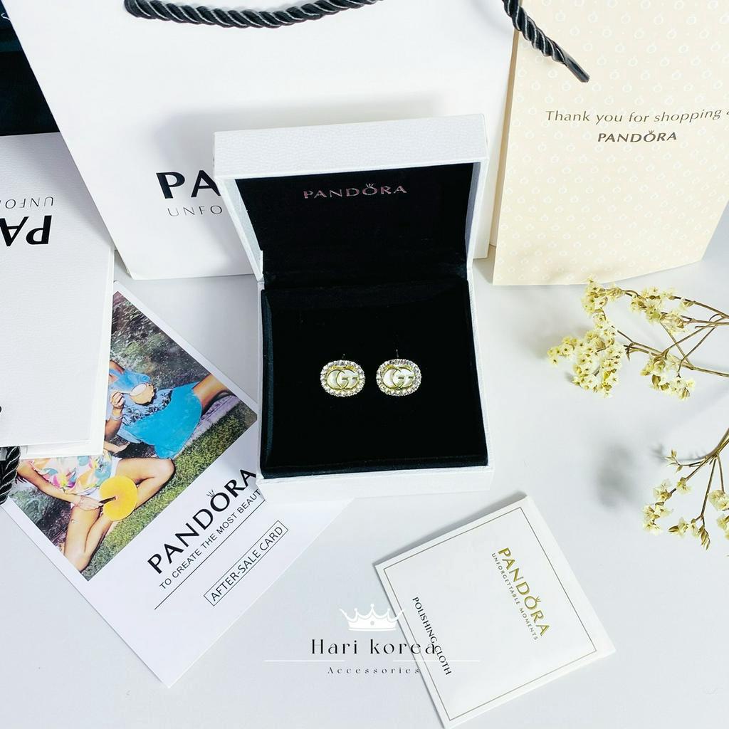 Bông tai hãng phong cách hàn quốc khuyên tai xinh nữ tính, phụ kiện trang sức Hari korea accessories