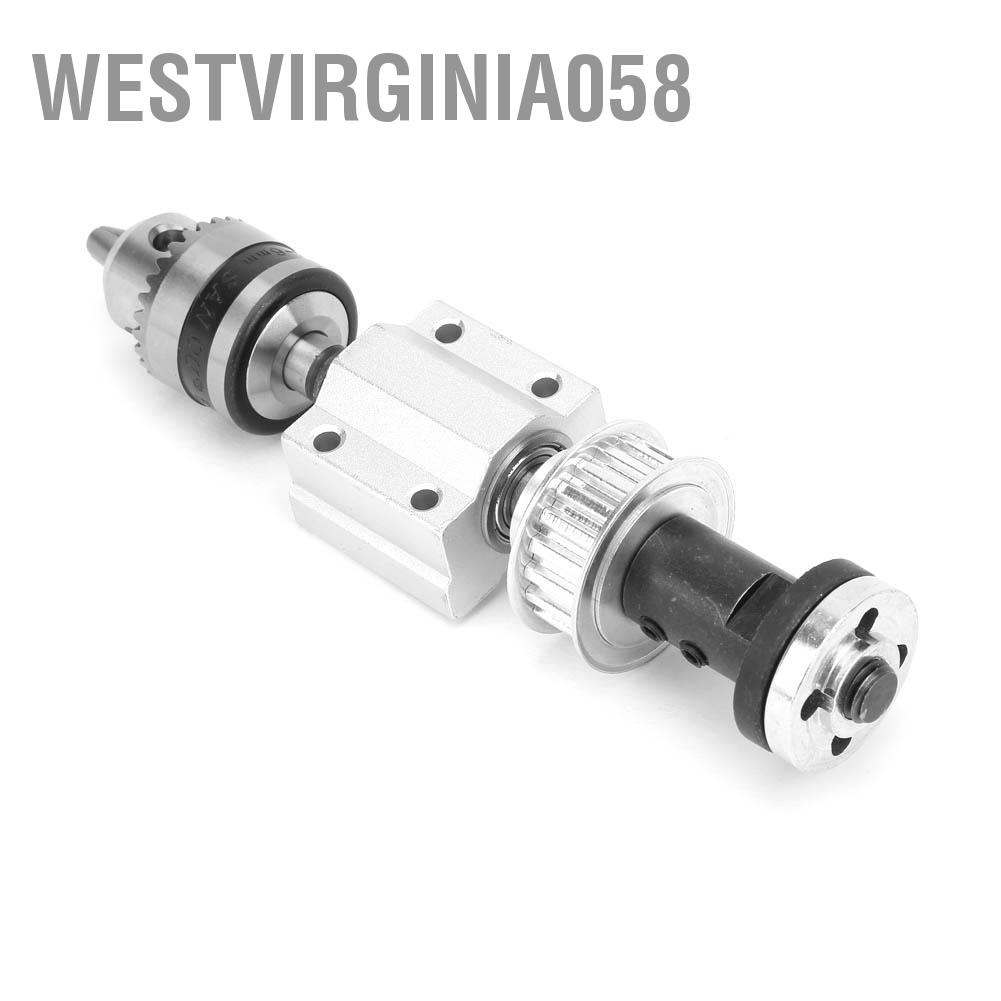 Hàng Hot Lắp ráp trục chính không có năng lượng B10 Máy khoan Chuck M10 Trục tay áo cho bàn máy cưa tự làm Hàng giao ngayWestvirginia058