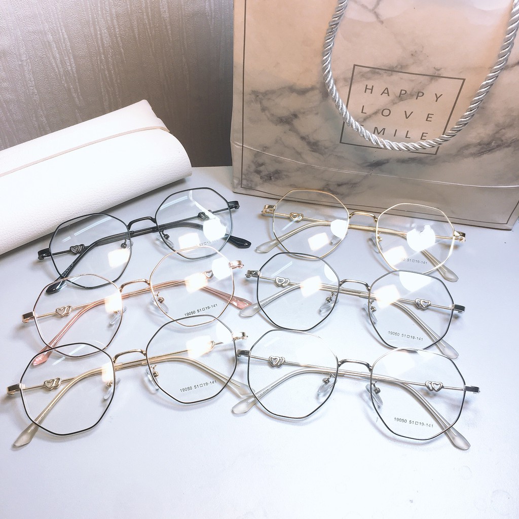 [Mã SKAMCLU7 giảm 10% cho đơn từ 0Đ] Gọng kính lục giác 19050 nhận cắt cận viễn loạn | BigBuy360 - bigbuy360.vn