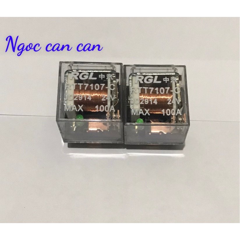 Rơ Le 5 Chân 12V 100A Hoặc 24V 100A