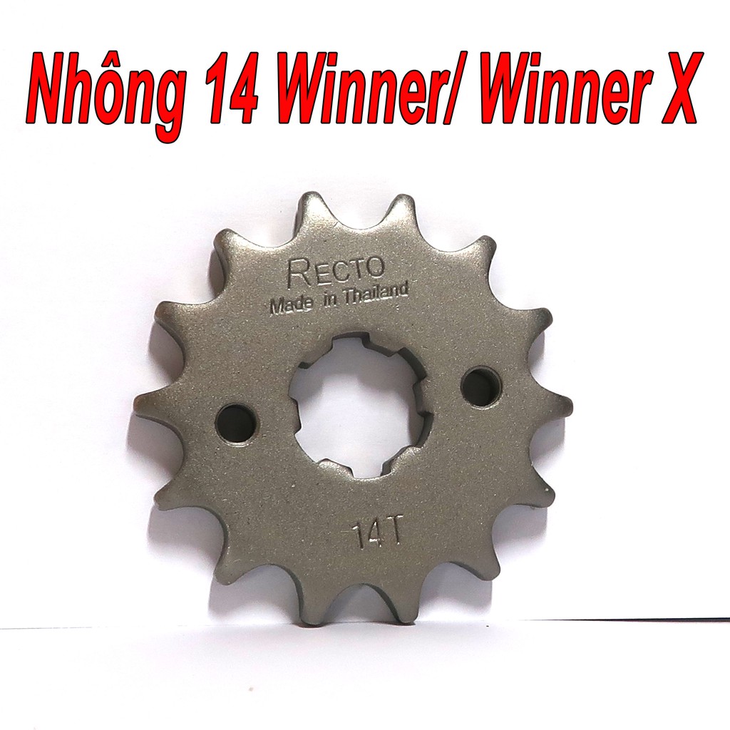 Nhông RECTO 14 Tăng Sức Kéo Cho Winner/ Winner X, Sonic