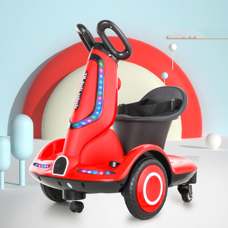 Xe điện xoay 360 độ cho bé có điều khiển ĐẦU NẤM