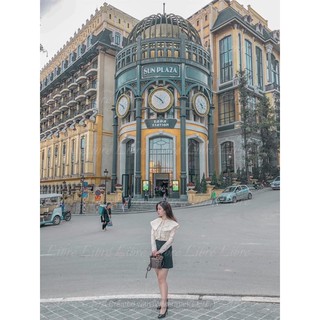 ÁO SƠ MI NỮ REN TRẮNG CỔ THUỶ THỦ