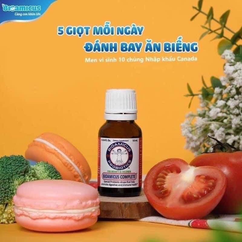 Men Vi Sinh Bioamicus Complete 10 Chủng - Nhập khẩu chính hãng