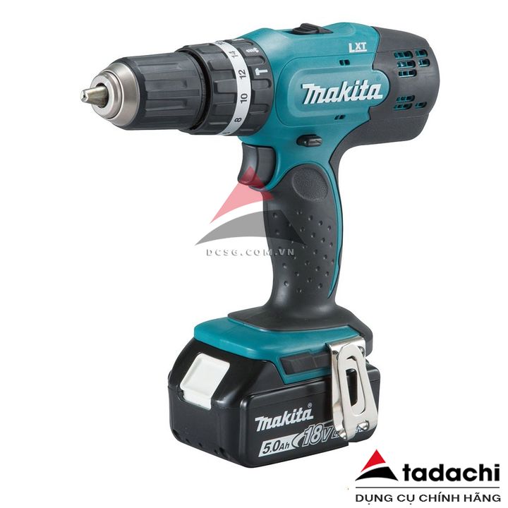 Máy khoan búa, vặn vít dùng pin 18V Makita DHP453Z (không pin sạc) | Tadachi