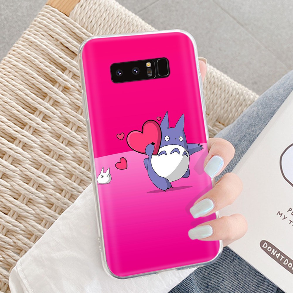 Ốp Điện Thoại Dẻo Trong Suốt Họa Tiết Hoạt Hình Totoro Dễ Thương Cho Motorola Moto E6 E5 E4 Play E7 Plus E6S 2020 Vm11