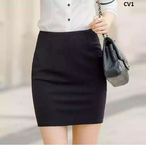 Chân Váy Công Sở  Co Giãn Ôm Dáng CV1