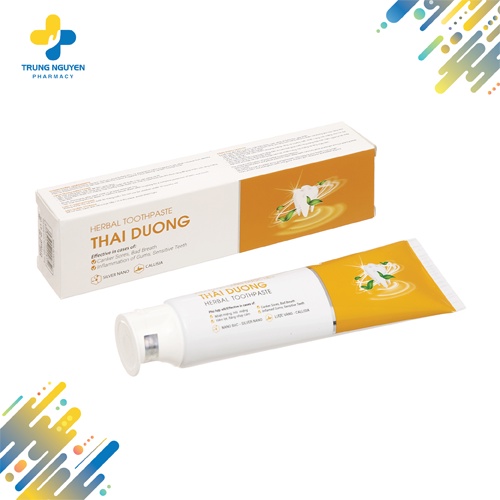 Kem đánh răng dược liệu Thái Dương (Tuýp 100g)