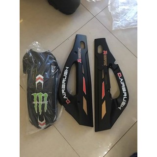 ỐP GẤP ĐEN NHÁM CHO HONDA WINNER