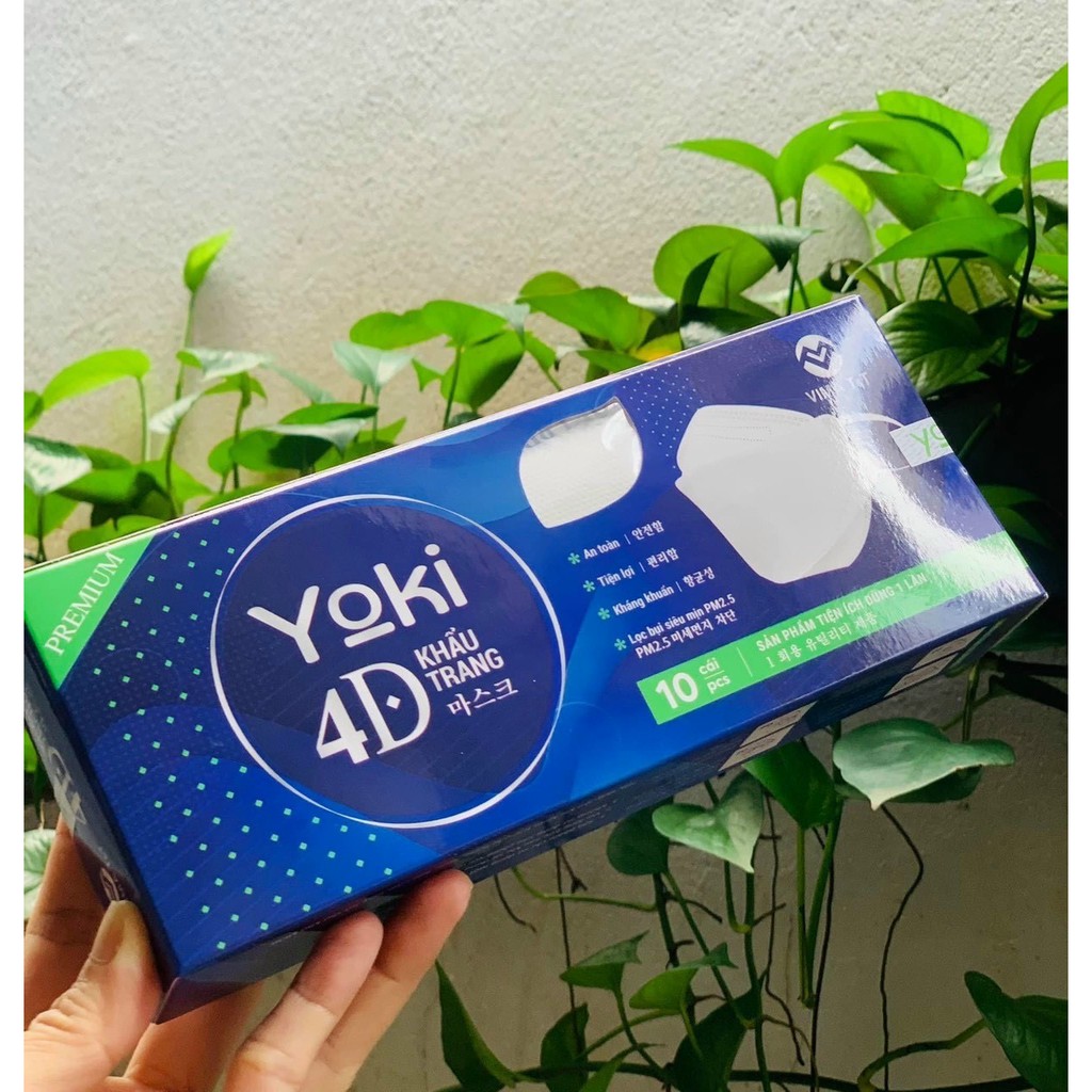 Khẩu trang y tế 4D Yoki