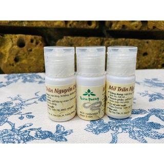 10ml - Mỡ trăn chai mini dùng thử - mỡ trăn nguyên chất Triêu Dương