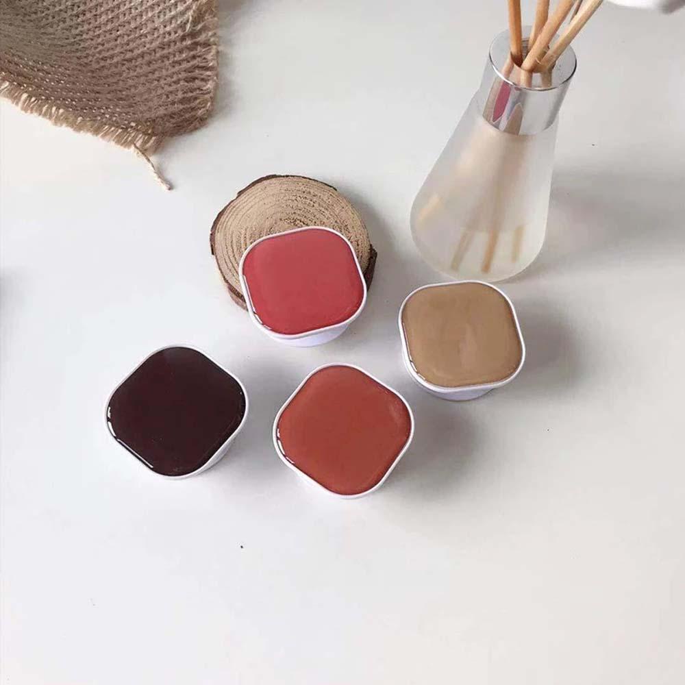 Giá Đỡ Điện Thoại Dạng Nhẫn Đeo Ngón Tay Màu Trơn Đáng Yêu