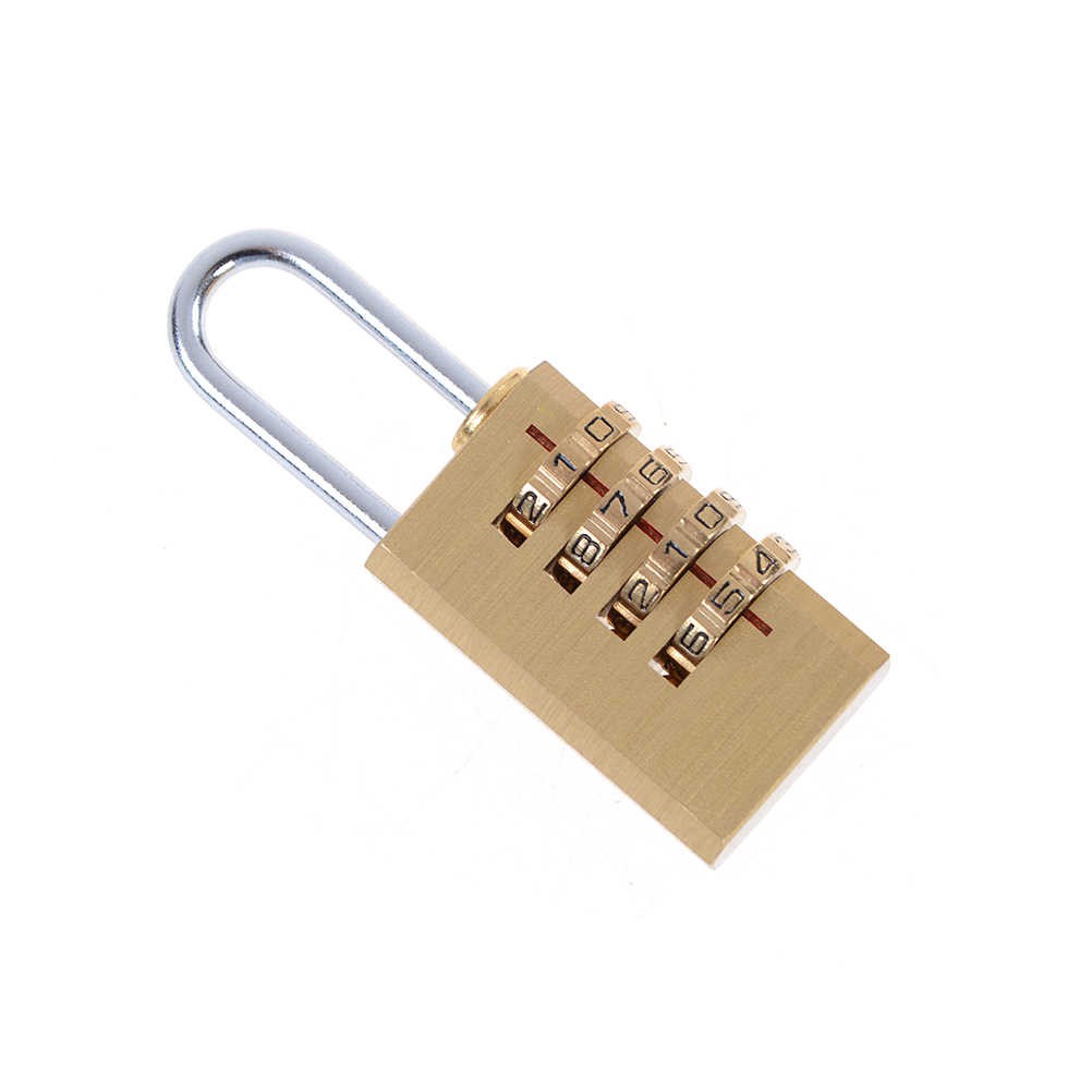 Khóa Mã 4 Số Chất Liệu Đồng Bảo Mật An Toàn Chất Lượng Cao