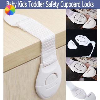 Khóa an toàn gắn cửa tủ kéo/cửa tủ đựng chén dĩa đảm bảo an toàn cho trẻ sơ sinh và trẻ nhỏ