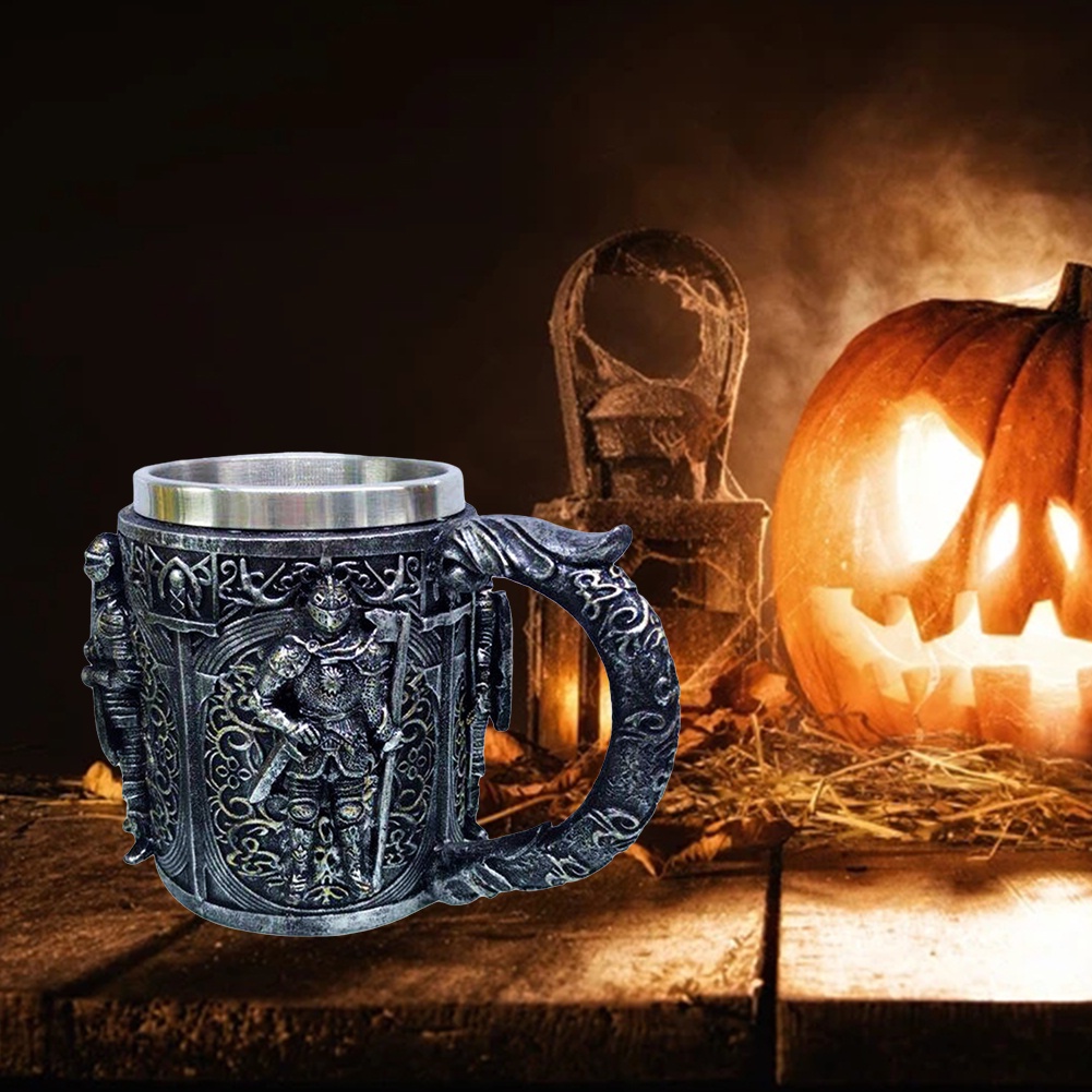 ☀☪ Cốc nhựa hình đầu lâu 3D độc đáo trang trí Halloween