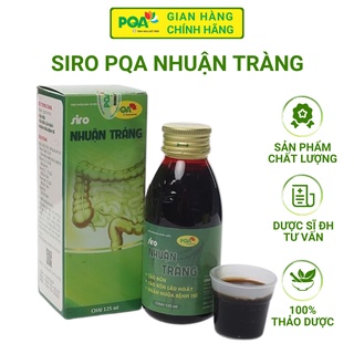 Nhuận Tràng PQA Thành Phần Từ Thiên Nhiên Giúp Giảm Táo Bón Dùng Cho Bé Bị Khó Tiêu Lâu Ngày Hộp 125ml