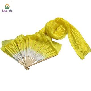 Quạt Lụa Dài 1.8m Dùng Trong Múa Bụng