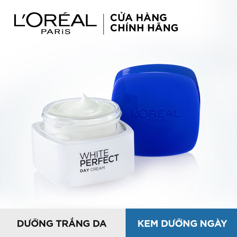 Bộ Kem White Perfect L'Oreal Paris dưỡng da ngày và đêm căng mướt, trắng sáng & chống nắng toàn diện | BigBuy360 - bigbuy360.vn