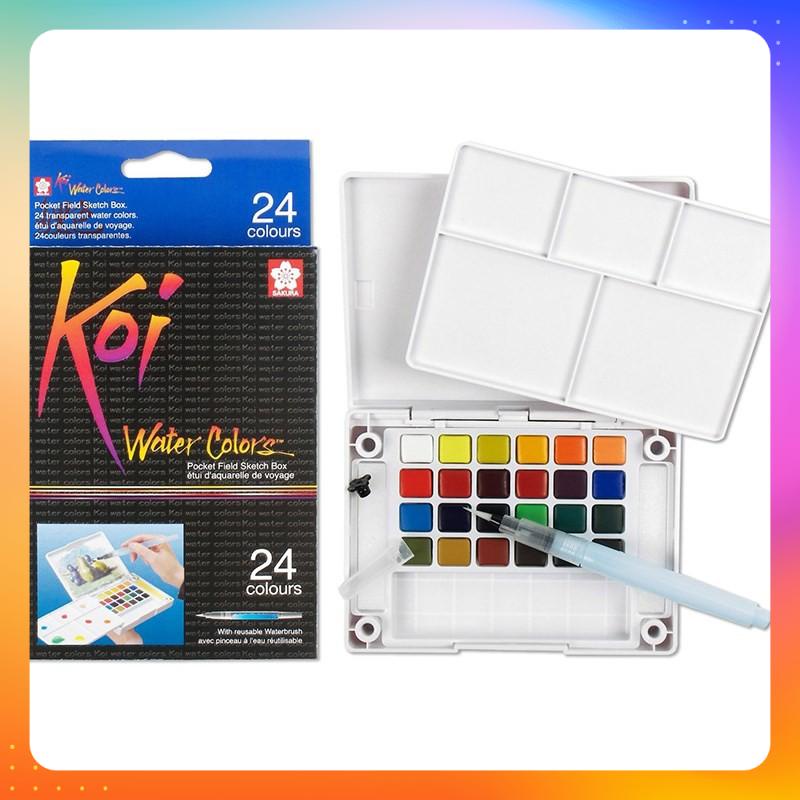 Màu nước Koi, Koi water color  - Chọn màu dùm mình nhé