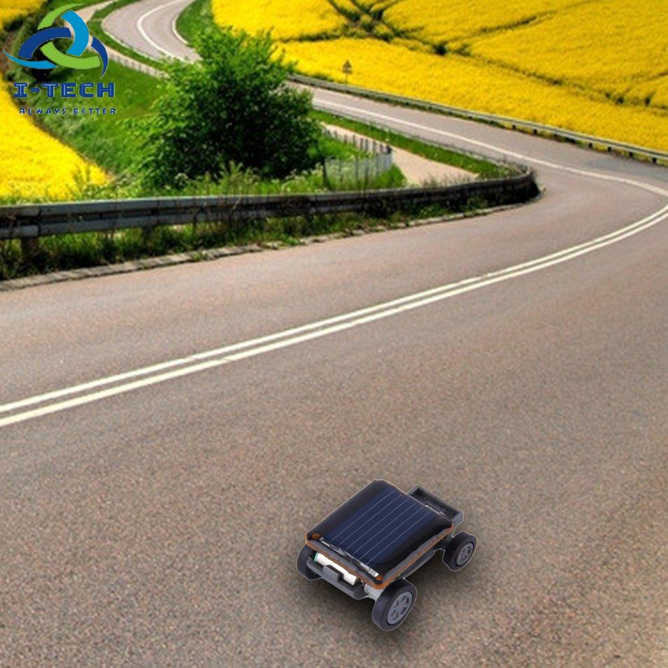 ⚡Khuyến mại⚡Mini Original Solar Energy Powered Racing Car Vehicle Saving Power Amazing Educational Gadget Kids Children Gift Toy