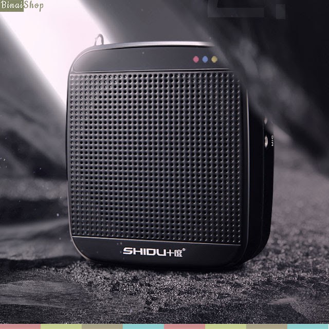 [Mã ELHACE giảm 4% đơn 300K] Máy trợ giảng không dây, có bluetooth Shidu SD-S613 UHF