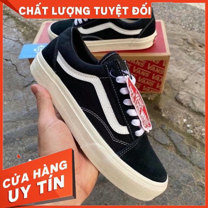 [Freeship+Box+Bill] GIÀY V OLD SKOOL VAULT ĐEN cao cấp nam nữ