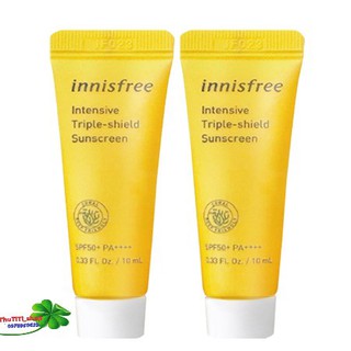 Kem chống nắng innisfree triple shield spf50++++10ml