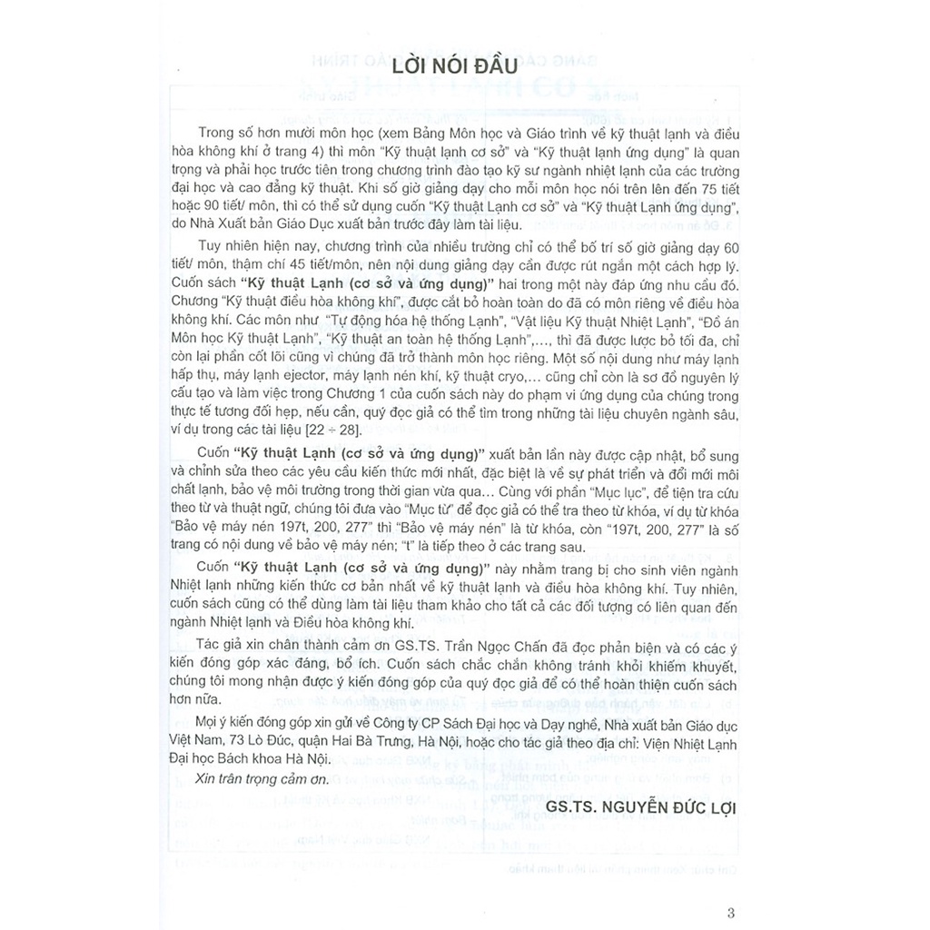 Sách - Kỹ Thuật Lạnh