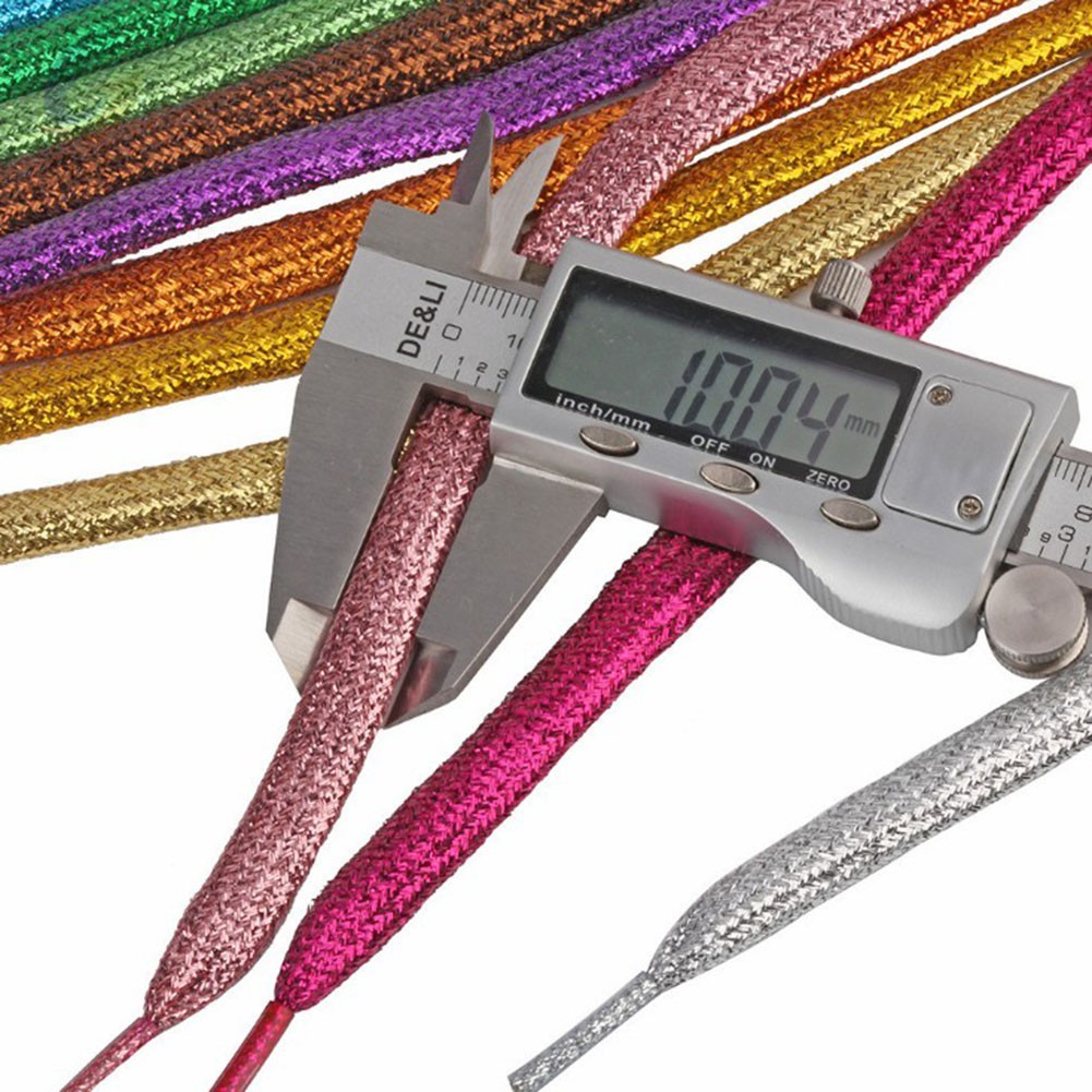 Cặp Dây Giày Ánh Kim Lấp Lánh 120cm