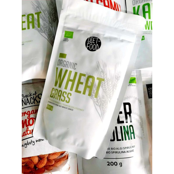 Bột cỏ lúa mì hữu cơ Diet-Food 200g