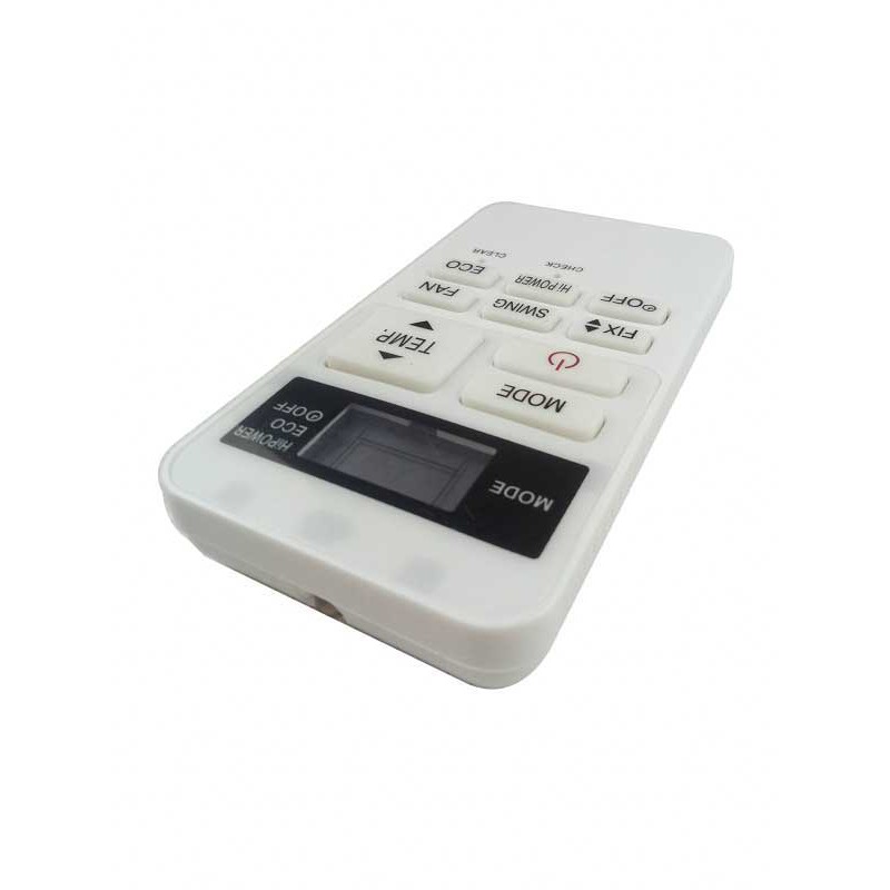 Remote máy lạnh Toshiba ngắn trắng