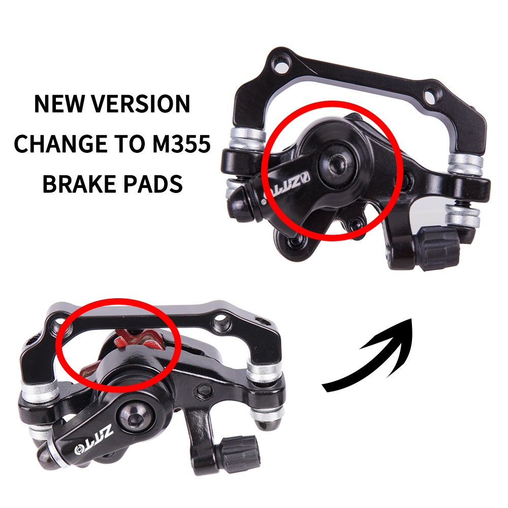 Bộ phanh đĩa trước / sau ZTTO MTB F5DS kèm Rotor 160mm thích hợp cho xe đạp leo núi