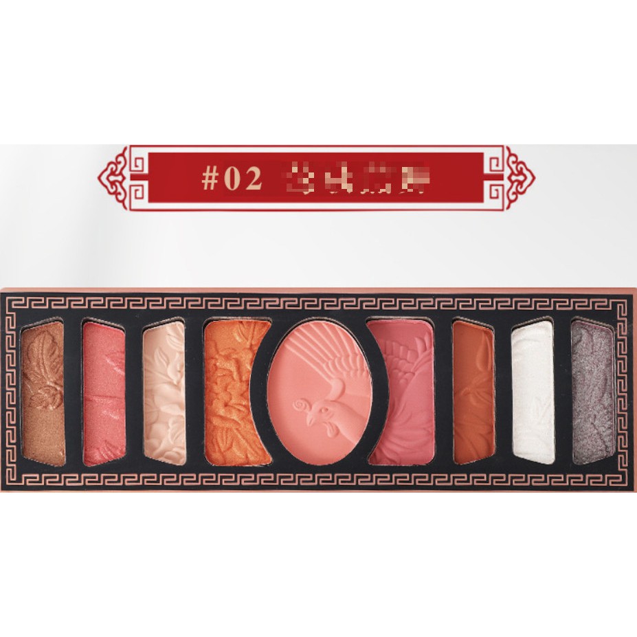 Phấn Mắt 9 ô CÔNG TƯỚC 5254 nội địa auth mịn da bắt mắt tôn da sỉ tốt - GIÁ GỐC 12 | BigBuy360 - bigbuy360.vn