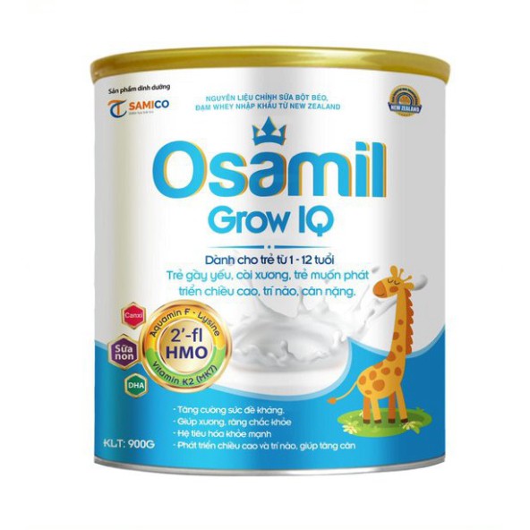 Sữa OSAMIL GROW IQ 900g