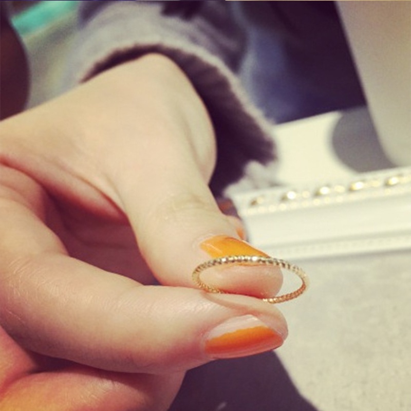 Set 5 Nhẫn Đeo Khớp Ngón Tay Thời Trang Hàn Quốc Cho Nữ