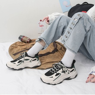 Giày Sneaker Nữ [ FREESHIP ] Giày Thể Thao Nữ tăng chiều cao 3 - 5cm với kiểu dáng siêu ngầu - G01