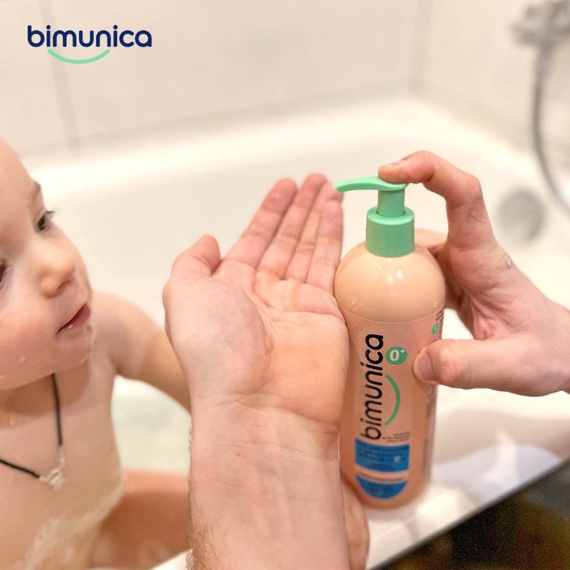 Hàng Chính Hãng Combo Sữa Tắm Gội Dưỡng Ẩm Toàn Thân BIMUNICA Cho Bé