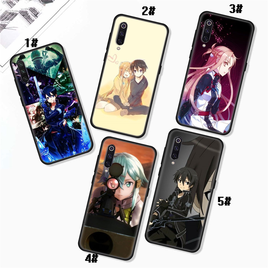 Ốp Điện Thoại Silicon TPU Mềm Họa Tiết Hoạt Hình Sword Art Online Cho Xiaomi Poco F3 GT M2 M3 Pro C3 X2 X3 GT Pro NFC 21