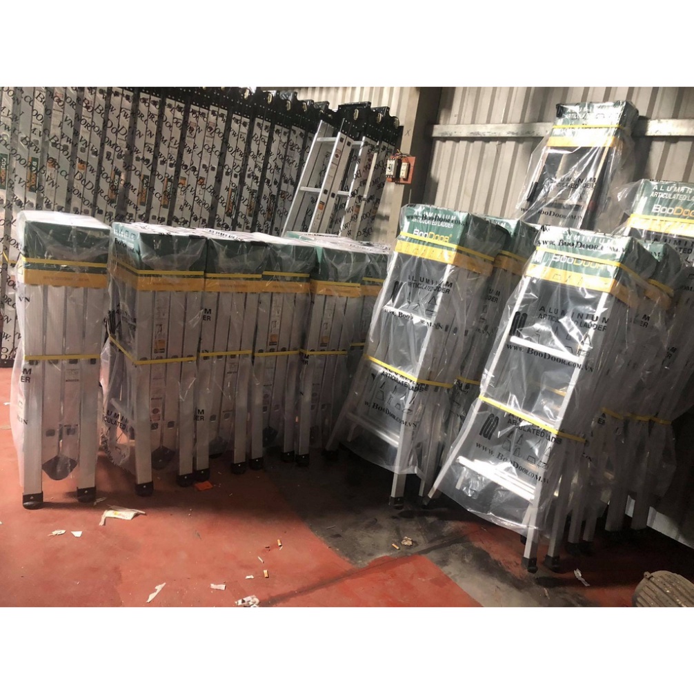 THANG NHÔM GẤP KHÚC 3 BẬC BOODOOR