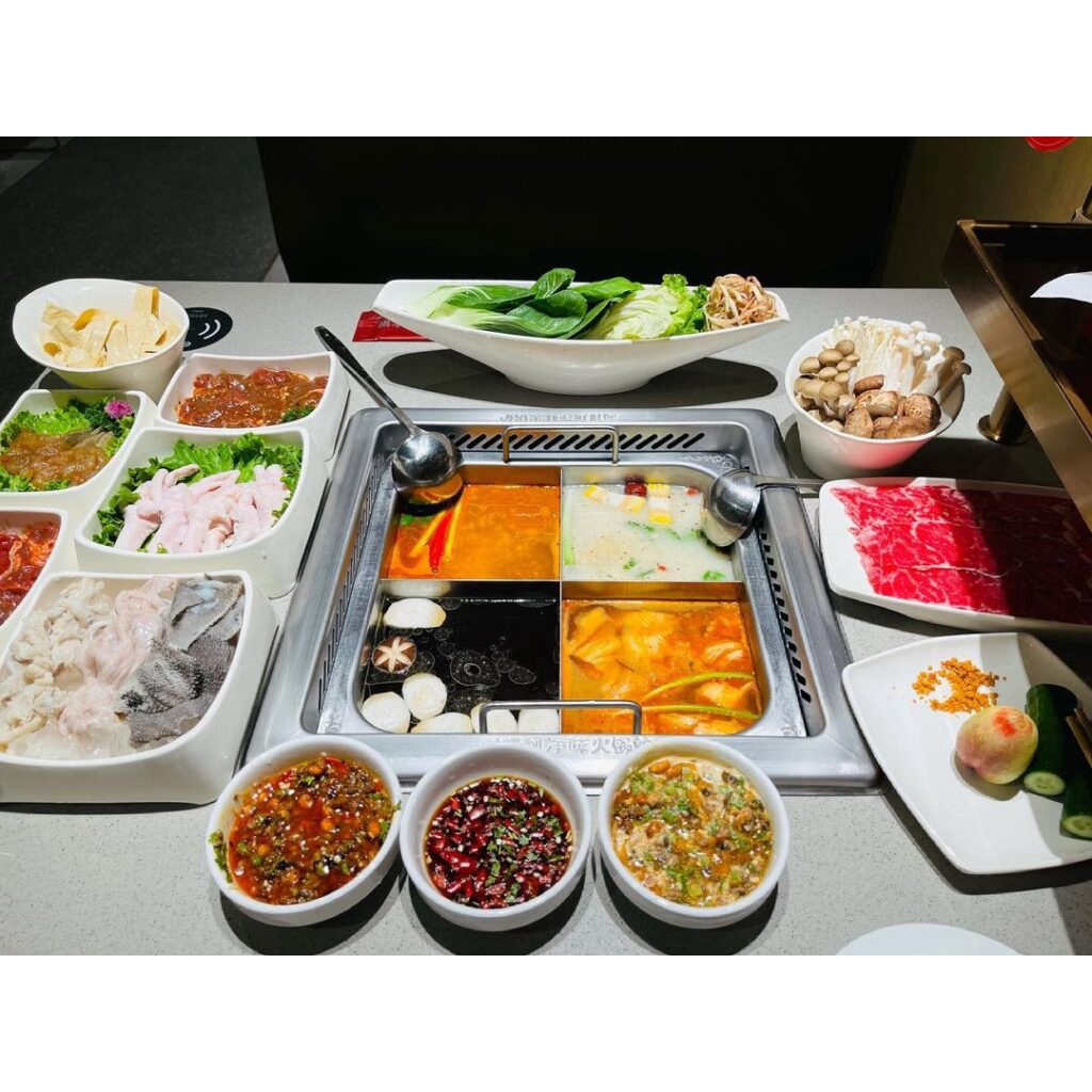 Lẩu Haidilao vị chua cay Thái (date mới)
