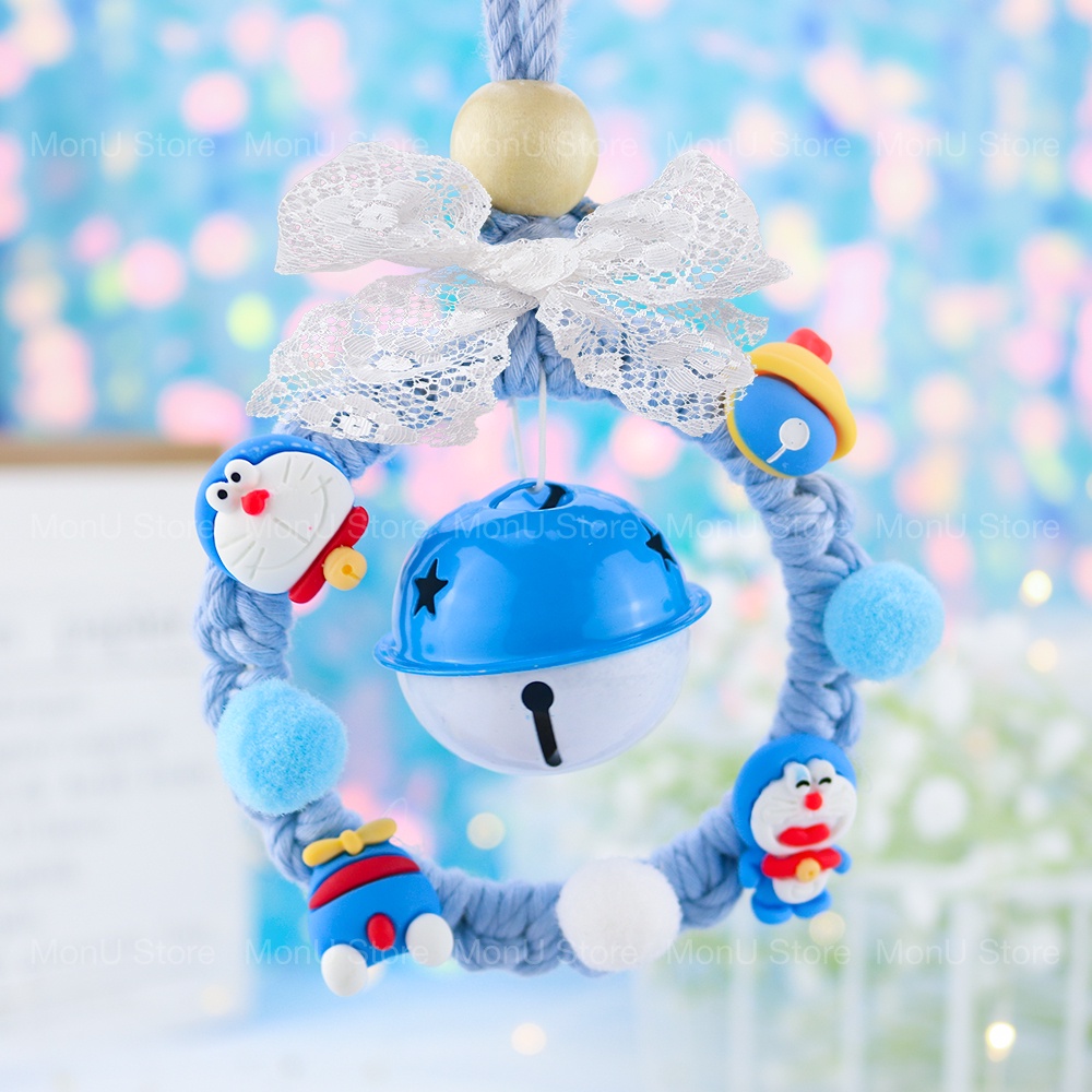 Vòng may mắn, vòng chuông gió DORAEMON DOREMON dùng trang trí nhà, xe ô tô,... dễ thương cute MON0259 TooYoo