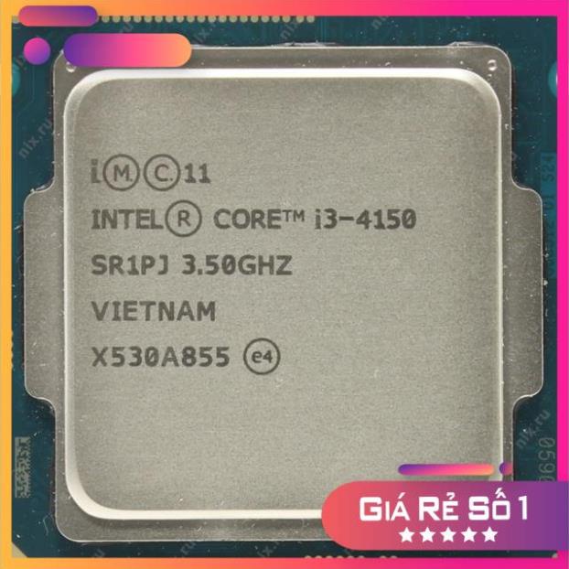 giảm sâu CPU I3-4150 SK 1150