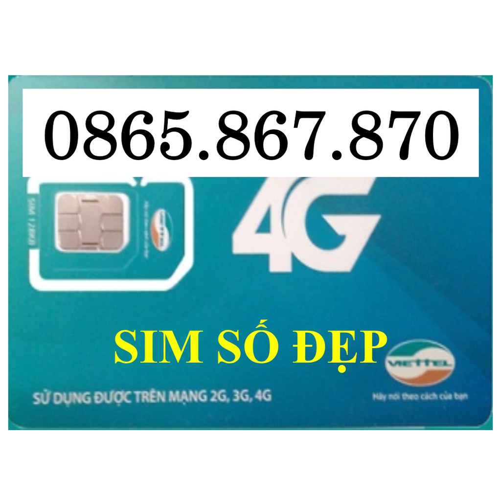 SIM VIETTEL SỐ ĐẸP  - MUA NGAY NÀO