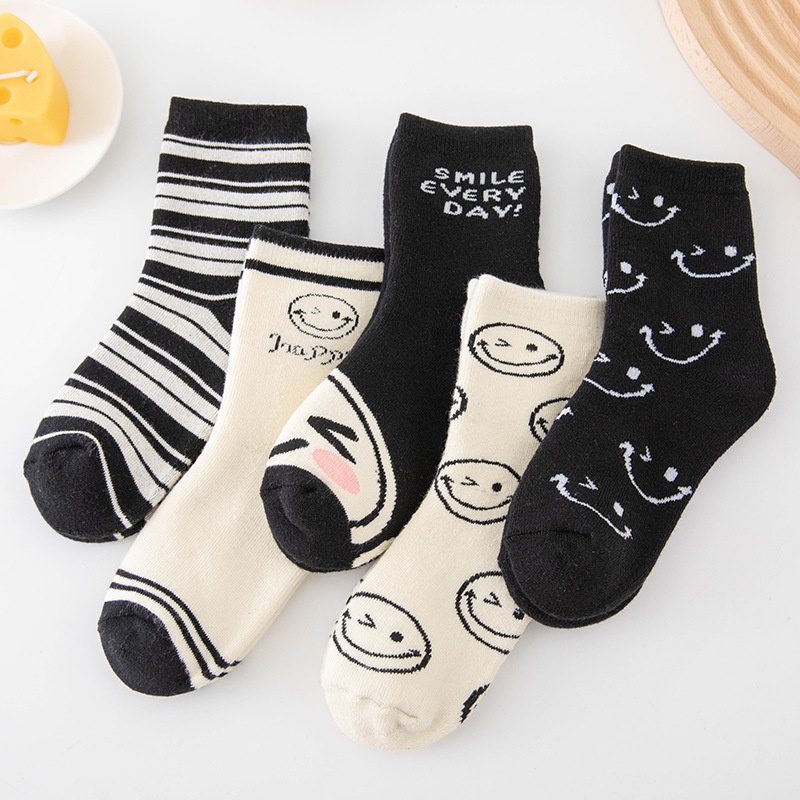 Combo tất vớ 5 đôi tất thể thao mùa đông TTT-06-07-09 Richkidsstore2021